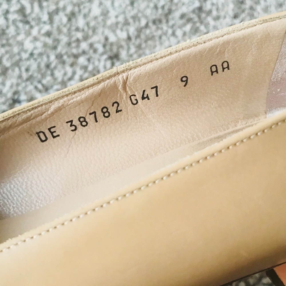 Salvatore Ferragamo Tan Leather Shoes Size 9AA - Picture 8 of 8